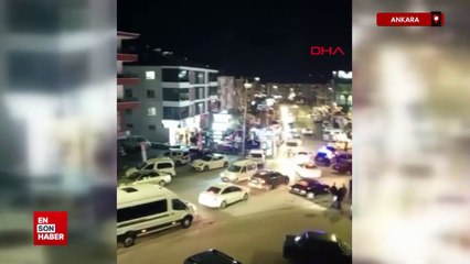 Ankara'da husumetliler arasında bıçaklı kavga ettiler