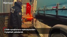 2 ilde uyuşturucu operasyonları: 3 şüpheli yakalandı
