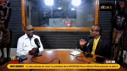 DEKANTE 26 NOVEMBRE 2025 | Pierre Michel FÉLIX, Président de la FESTR'EDH.