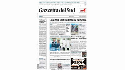 Rassegna stampa 27-11-2025 edizioni Calabria