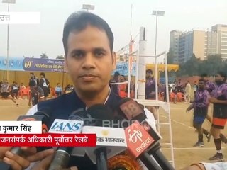 गोरखपुर में रेलवे की वॉलीबॉल चैंपियनशिप में 18 टीमों के खिलाड़ियों ने दिखाया दम, ये रहा रिजल्ट