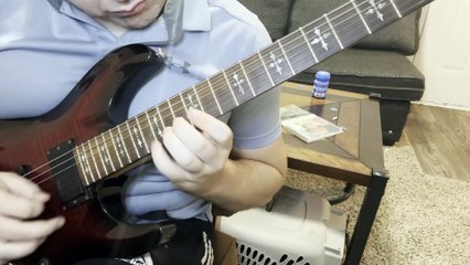 Practicing Eric Johnson Cliffs of Dover Intro