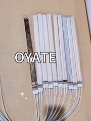 400mm 1000w Gold coated twin tube infrared emitter halogen heater lamp