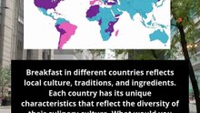 various types of breakfast around the world #news #ranking
