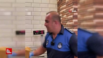 Hatay'da fırın denetiminde mide bulandıran görüntüler