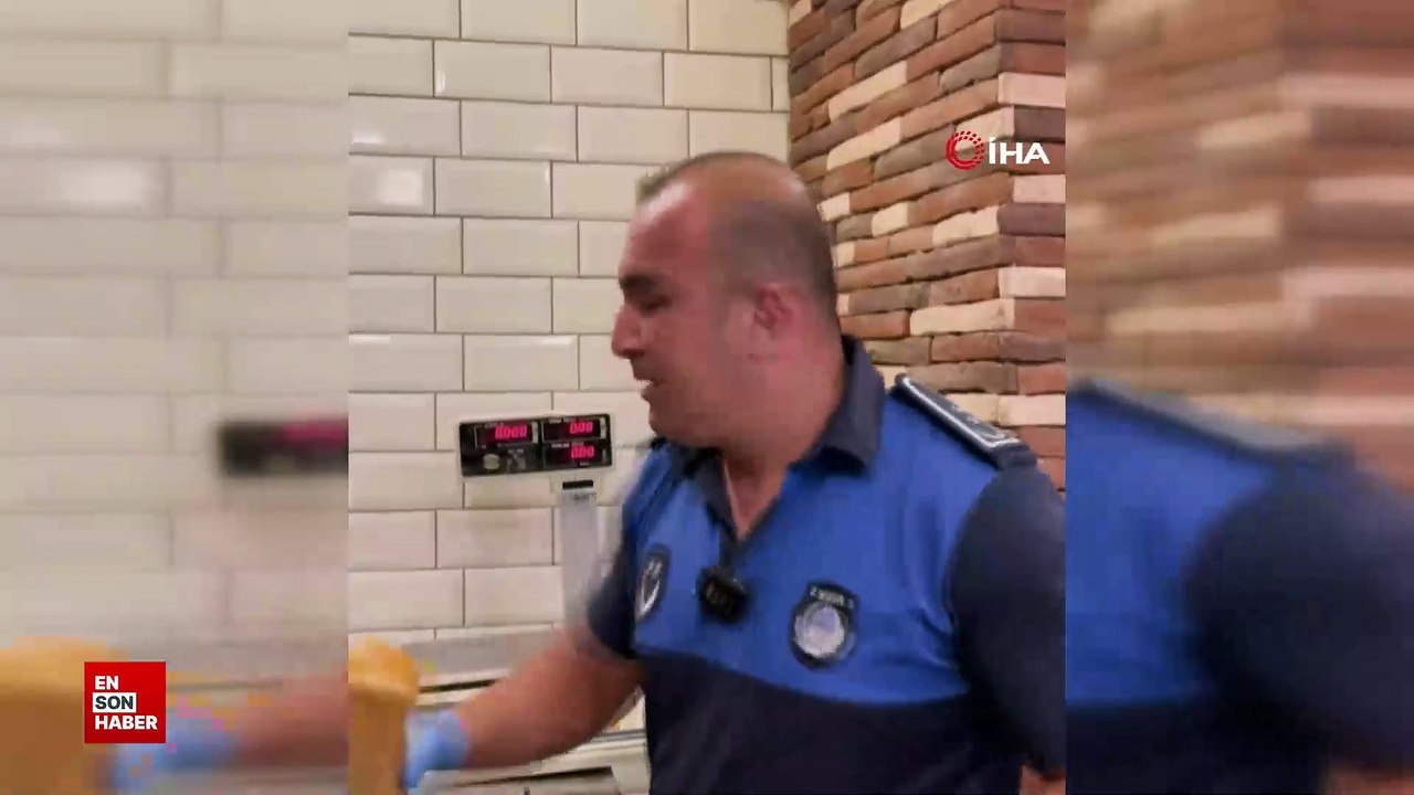 Hatay'da fırın denetiminde mide bulandıran görüntüler