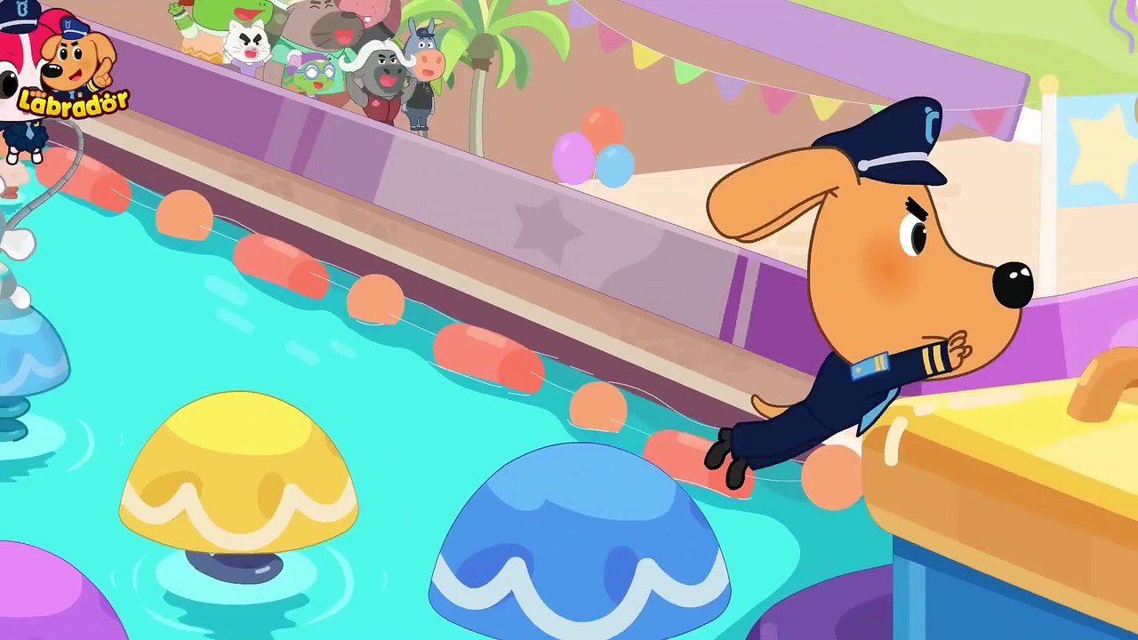 Cardboard Car Challenge | Fun Story | Police Cartoon | Safety Rules