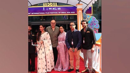 NIharika Konidela and Nagababu Visuals @ IFFI 2025