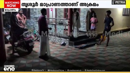 LDF സ്ഥാനാർഥിയുടെ വീടിന് നേരെ കല്ലേറ്...