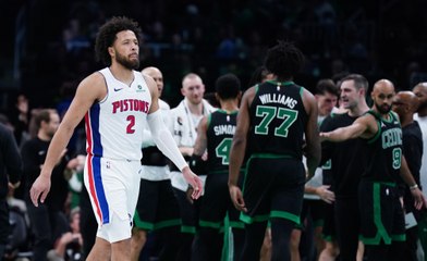 NBA : Malgré Cunningham, Detroit s'incline à Boston dans un money time fou