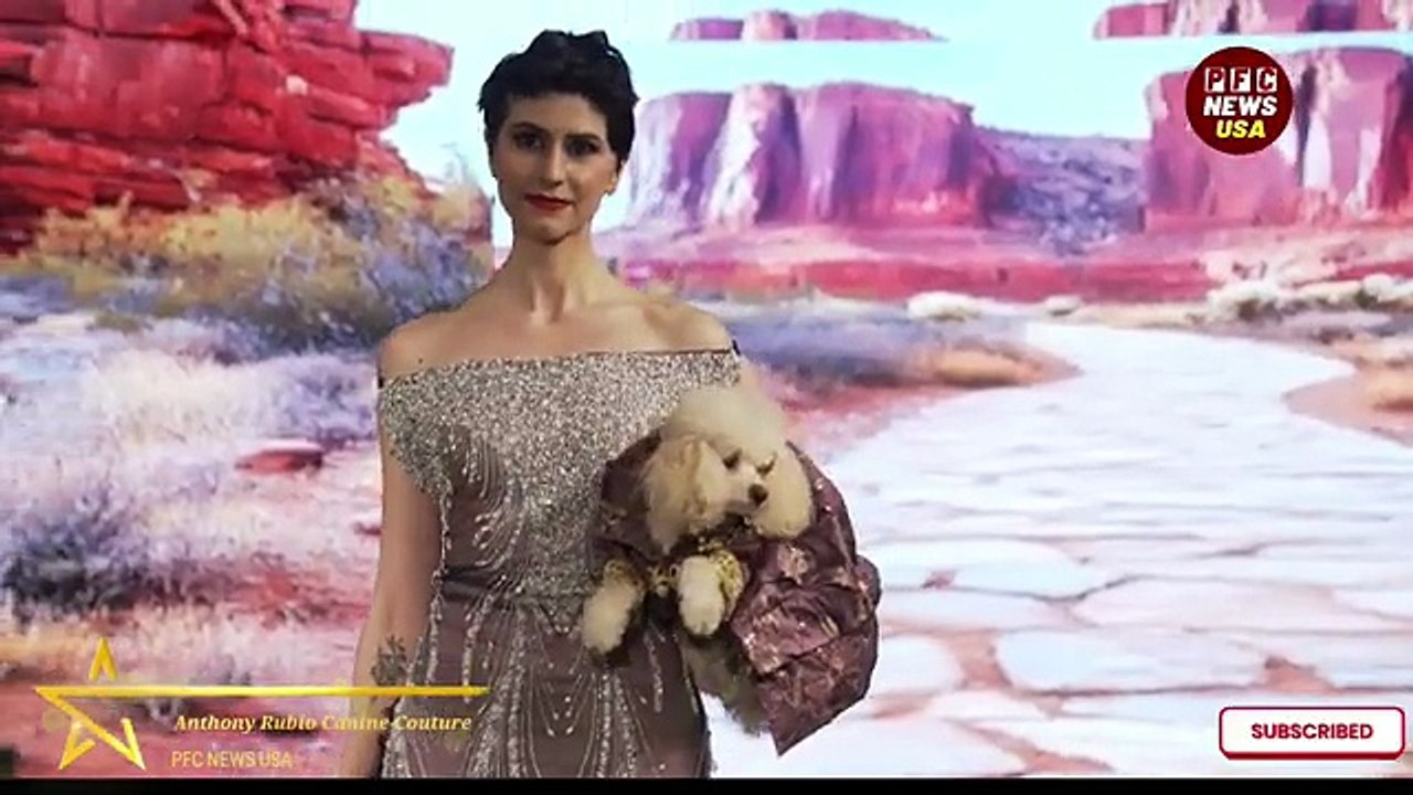 Best Fashion show _ Anthony Rubio's Canine Couture_ Fall 2025 Collection at New York Fashion Week