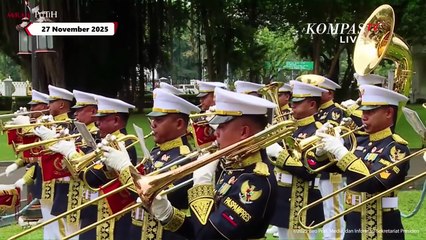 Momen Presiden Prabowo Sambut Ratu Maxima di Istana Merdeka
