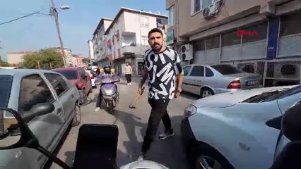 Ataşehir'de trafik tartışmasında keserle saldırdı: 'Dayak yiyeceksin' tehdidi