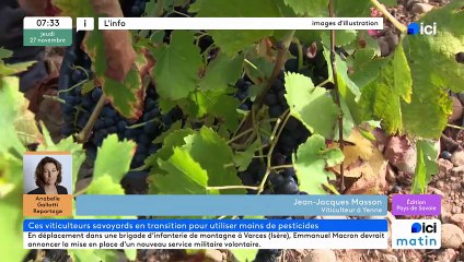 27/11/2025 - ici matin par ici Pays de Savoie en vidéo