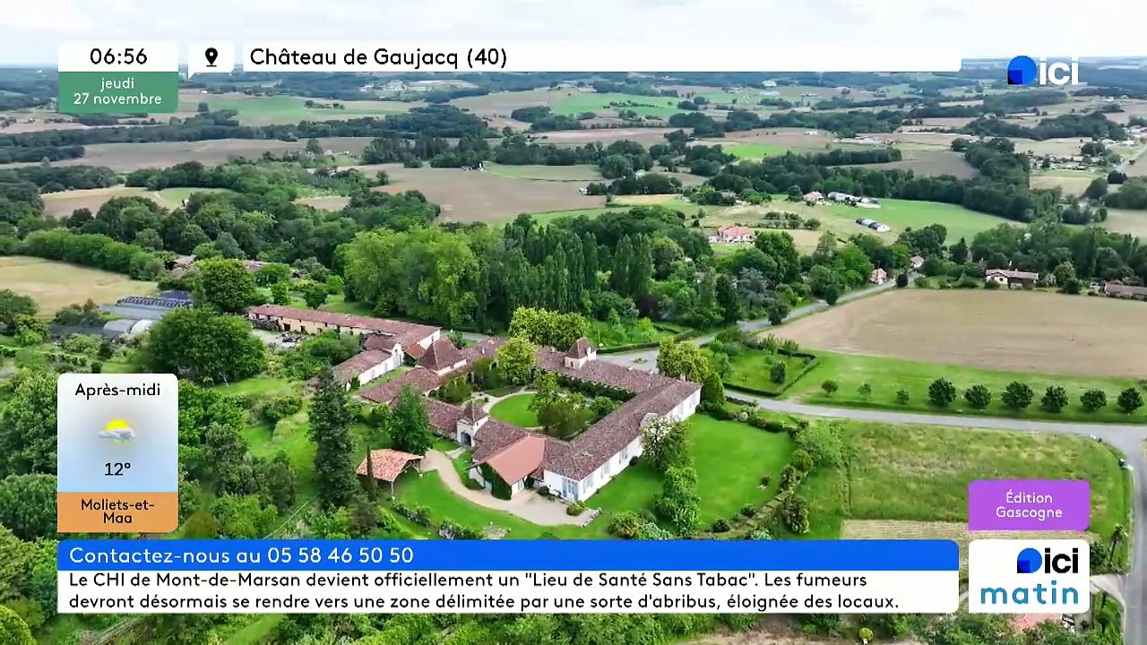 27/11/2025 - ici matin par ici Gascogne en vidéo