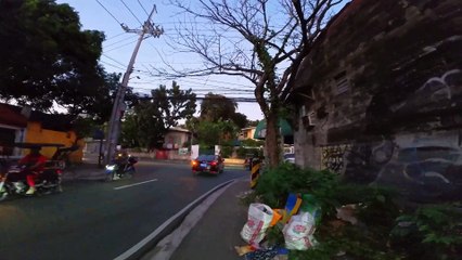 Mapagkawanggawa Street corner Maginhawa Street in Quezon City in the Philippines