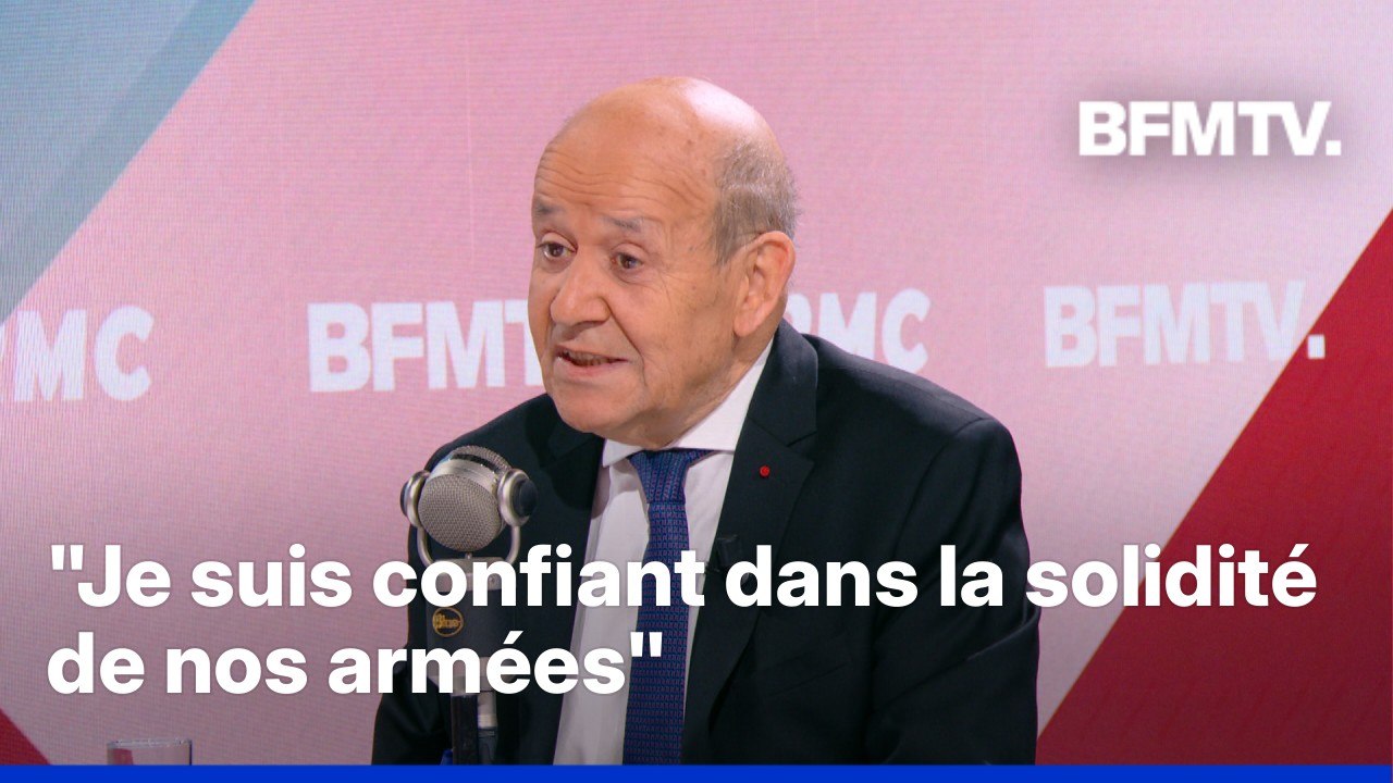 Menace russe, service militaire, armée...L'interview de Jean-Yves Le Drian en intégralité