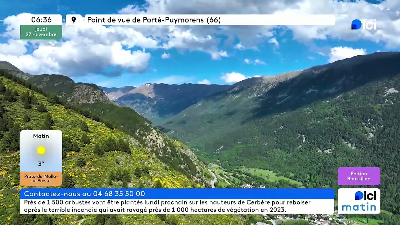 27/11/2025 - ici matin par ici Roussillon en vidéo