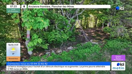 27/11/2025 - ici matin par ici Belfort Montbéliard en vidéo