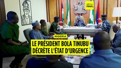 Nigeria : le président Bola Ahmed Tinubu décrète l'état d'urgence sécuritaire national