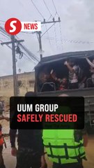 36 UUM students, 2 lecturers stranded in Hat Yai successfully rescued