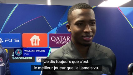 Willian Pacho : "Vitinha ? C'est le meilleur joueur que j'ai jamais vu !"