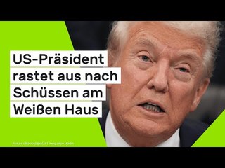 Donald Trump: US-Präsident rastet aus nach Schüssen am Weißen Haus und wütet gegen Biden