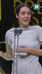El aplaudido discurso de Valeria Castro al recoger el Premio Ondas