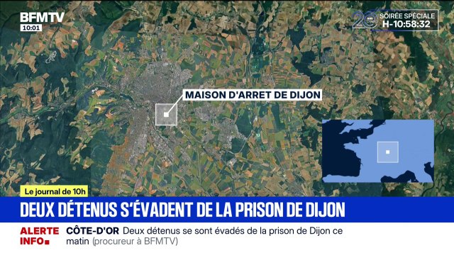 Deux détenus se sont évadés du quartier disciplinaire de la prison de Dijon