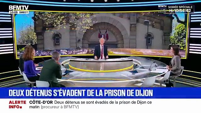 Deux détenus de la prison de Dijon se sont évadés après avoir scié les barreaux de leur cellule respective - Les deux hommes, en quartier disciplinaire, étaient en détention provisoire dans l’attente de leur procès