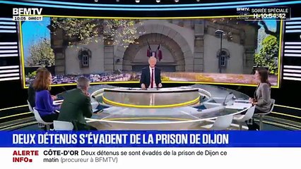 Deux détenus de la prison de Dijon se sont évadés après avoir scié les barreaux de leur cellule respective - Les deux hommes, en quartier disciplinaire, étaient en détention provisoire dans l’attente de leur procès