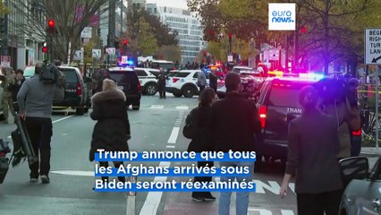 États-Unis : deux soldats de la Garde nationale touchés par des tirs en pleine rue à Washington