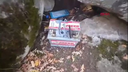 Metrelerce tünel kazan define avcıları suçüstü yakalandı