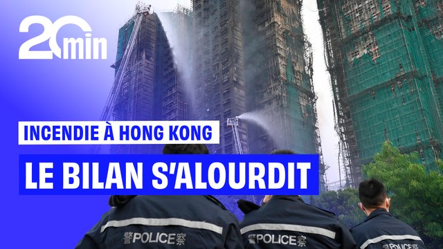 Incendie à Hong Kong : des dizaines de morts et des centaines de disparus