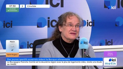 "L'entraide n'a pas d'âge", Anne-Catherine Blot, bénévole à la Banque alimentaire