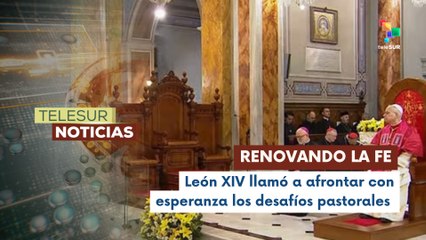 El papa León XIV cumple intensa agenda en Türkiye y llama a renovar la esperanza
