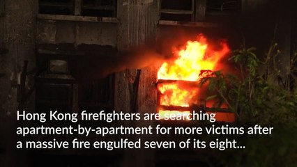 Hong Kong blaze death toll rises to 128