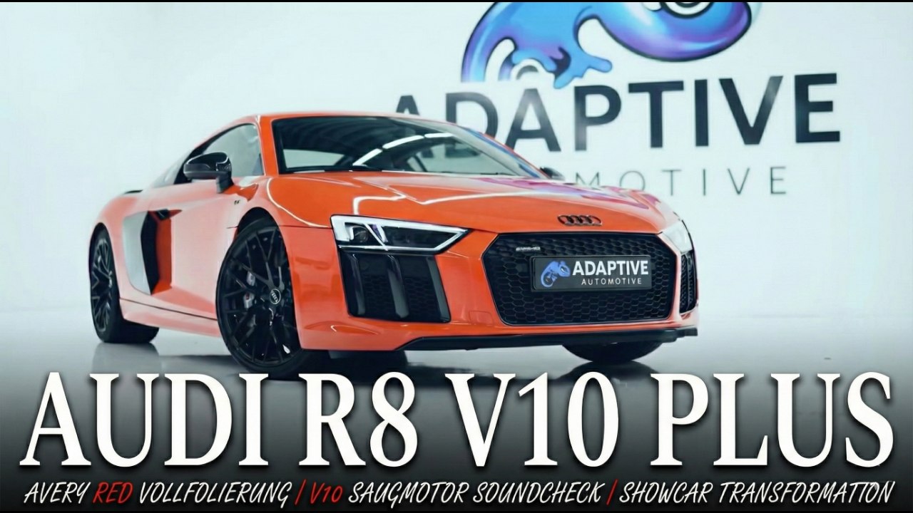 Von Serie zu Showcar: R8 V10 Plus im Folierungsprozess
