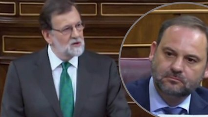 Se hace viral este aviso de RAJOY a Ábalos en la moción de 2018