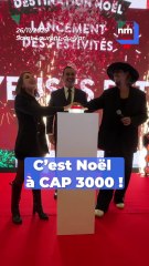 Retrouvez les images du lancement des festivités de Noël à CAP 3000, avec notamment en guest ...