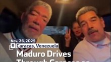 Maduro Drives Through Caracas as Ally Hails ‘Normalcy’