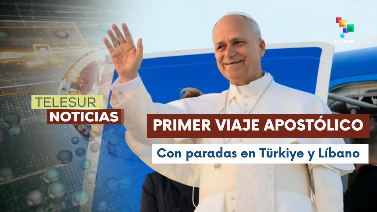 El Papa León XIV  llega a Türkiye y comienza su primer viaje apostólico