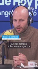 Velasco, sobre la supuesta reunión de Sánchez y Otegi: "No es pertinente"