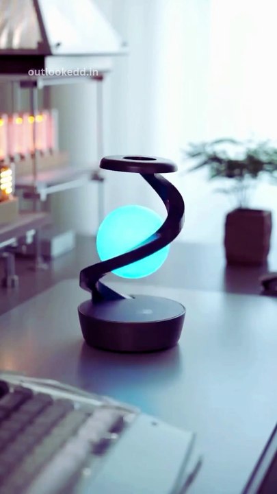 Modern Spiral LED Table Lamp ✨🌀 Sleek Bedside Light with Smooth Dimming | Stylish Decor Upgrade