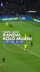 Un gros match de la part de Kolo Muani face au PSG auquel il appartient toujours ⚡️