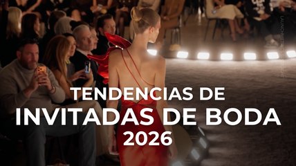 Tendencias de invitadas de boda 2026