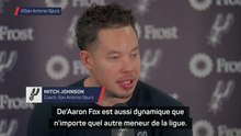 Spurs - Johnson : "Fox est aussi dynamique que n'importe quel autre meneur de la ligue"