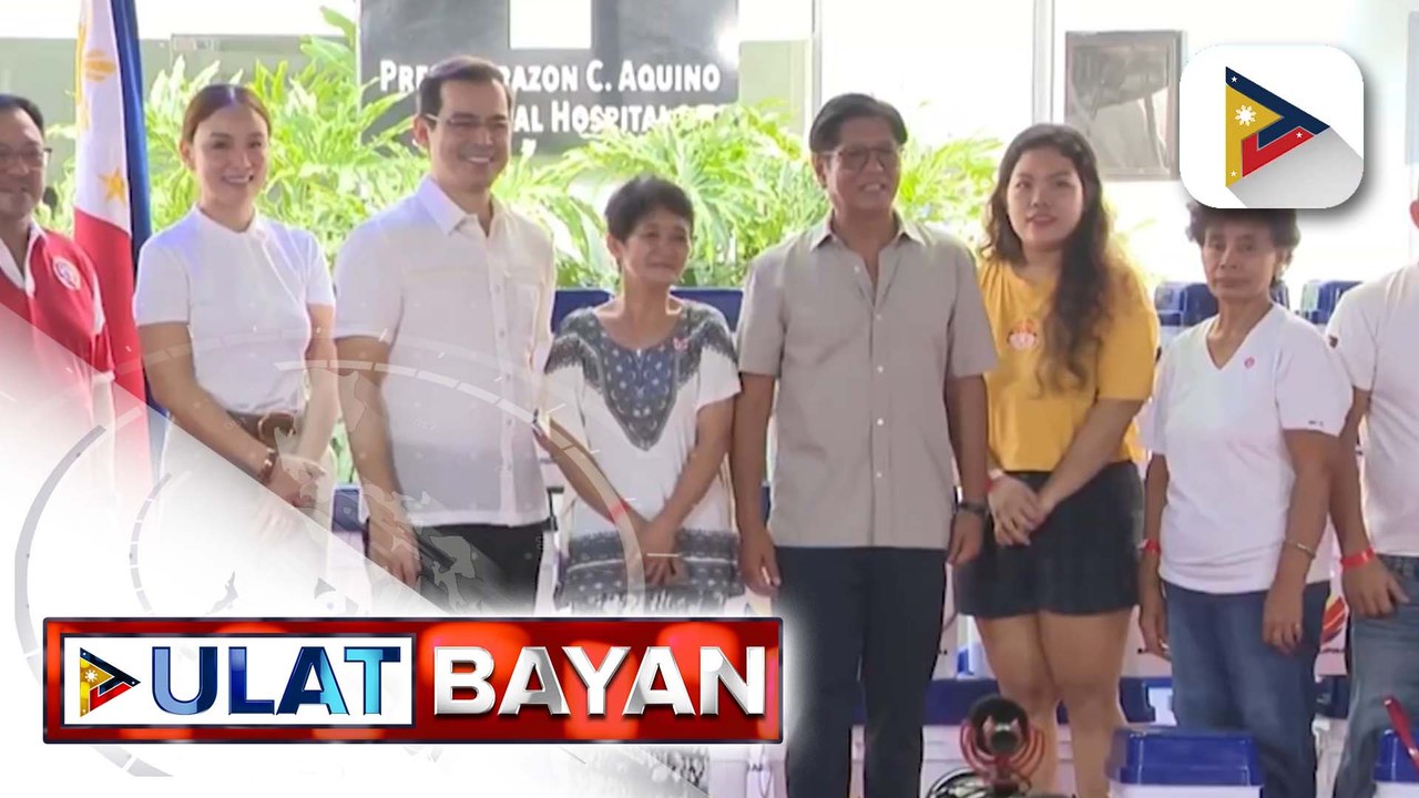 President Corazon Aquino General Hospital sa Baseco, Manila, binisita ni PBBM; pagpapabuti ng serbisyong medikal para sa publiko, tiniyak | ulat ni Cleizl Pardilla