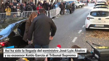 Koldo García y José Luis Ábalos llegan al Supremo