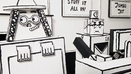 Girl gets an Insecurity Check for her Emotional Baggage - Stop-Motion Short Film